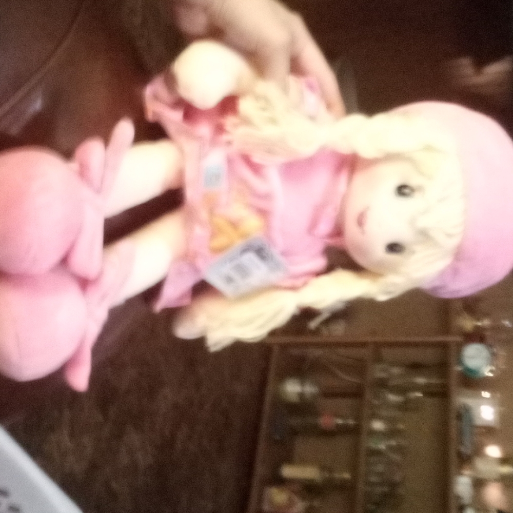 Sweet cakes pink doll new